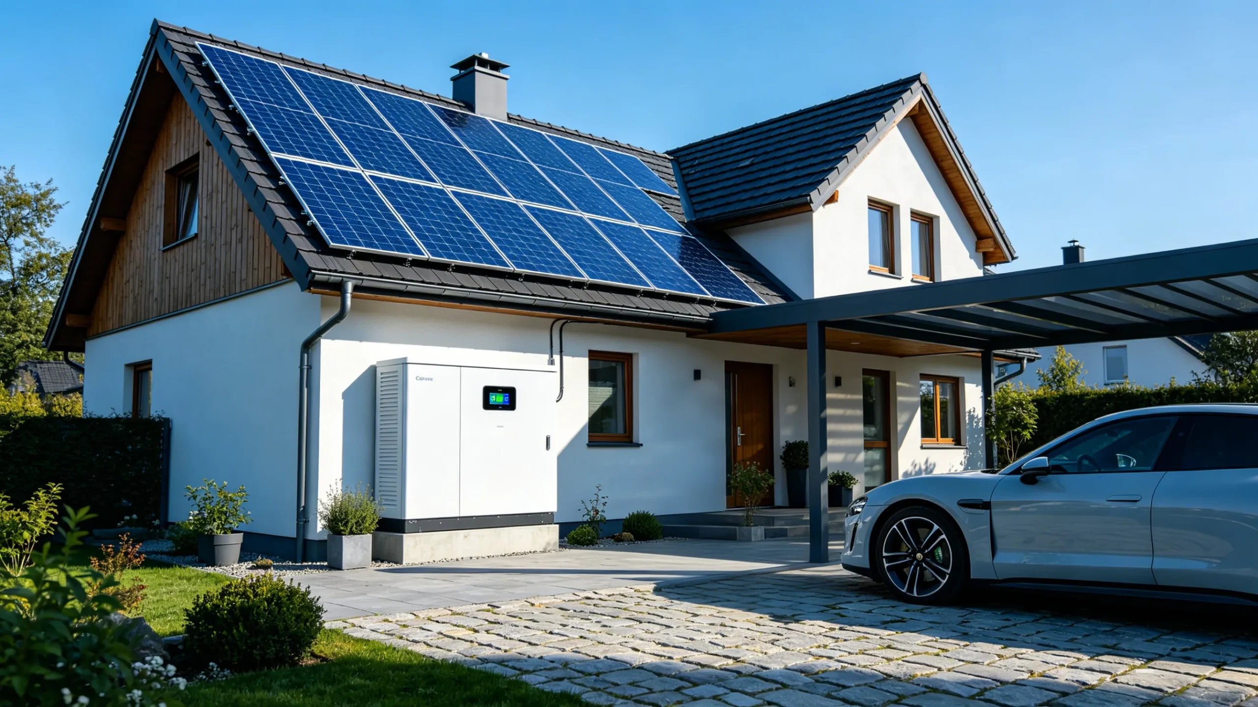 A residential solar storage system